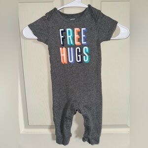 Free hugs carters romper 9 months